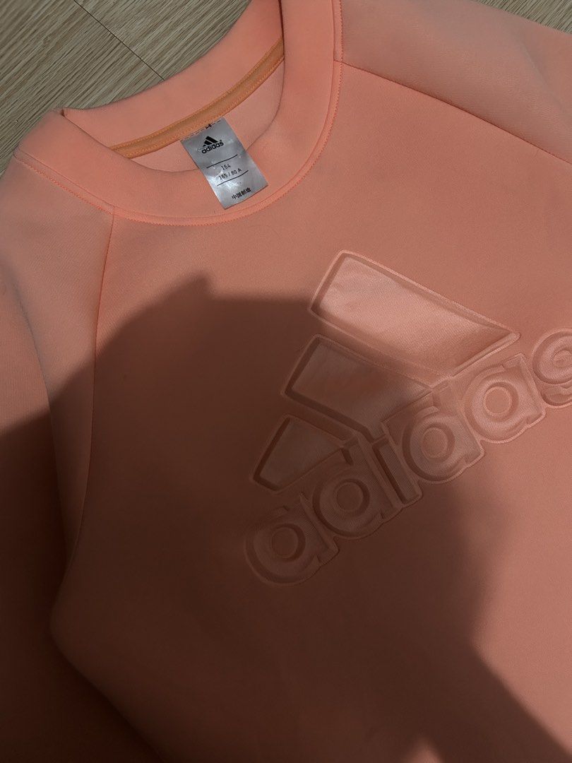Embossed Adidas Neoprene (Category: Coats, Jackets and Outerwear) located in Pateros City. Submitted by _ramonparian (Listing ID 1464903603, Image 2). Description: W: 17.5 L: 25 Sleeves: 27 Need Wash.