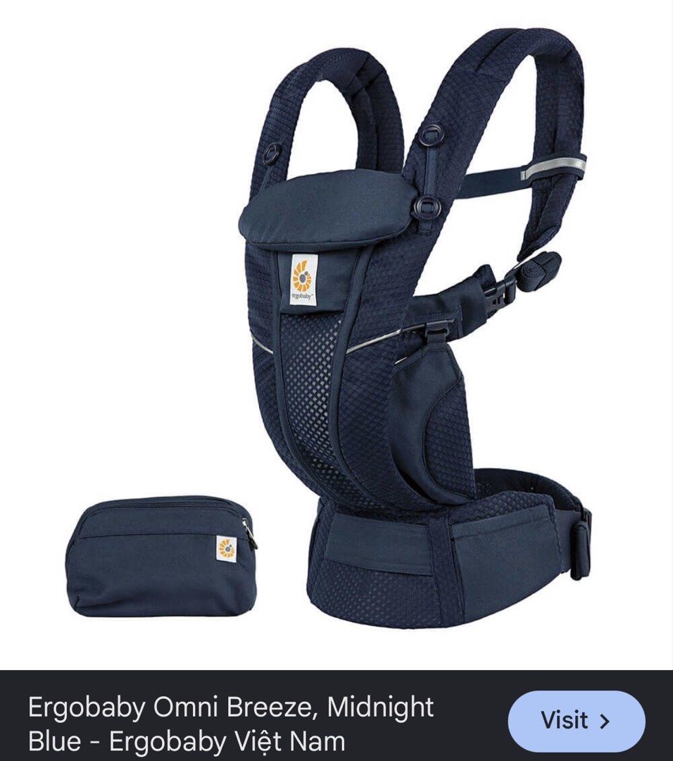 Ergobaby Omni Breeze Soft flex carrier authentic (Category: Carriers & Slings) located in Manila. Submitted by avalanchesonlineshopmainacount (Listing ID 1464870259, Image 1). Description: .