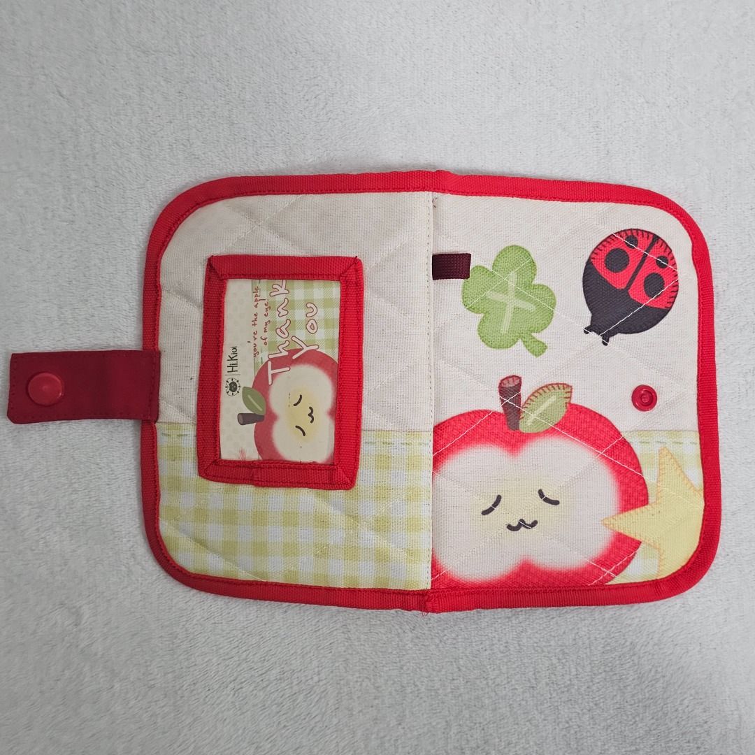 Fabric Wallet Apple Ladybug (Category: Wallets & Card holders) located in Davao. Submitted by syramerch (Listing ID 1464923023, Image 3). Description: Fabric Wallet Apple Ladybug ⊹ ࣪ ˖ Reason: Decluttering ⊹ ࣪ ˖ Never used ⊹ ࣪ ˖ PAYO (pay as you order) ⊹ ࣪ ˖ No to sensi, joy reservers, cancellations ⊹ ࣪ ˖ SF not included ᯓᡣ𐭩.ᐟ ⊹ MOP: Maribank, BPI, BDO, Maya (No Gcash available!) ᯓᡣ𐭩.ᐟ ⊹ MOD: J&T, LBC (From Mindanao to Luzon).