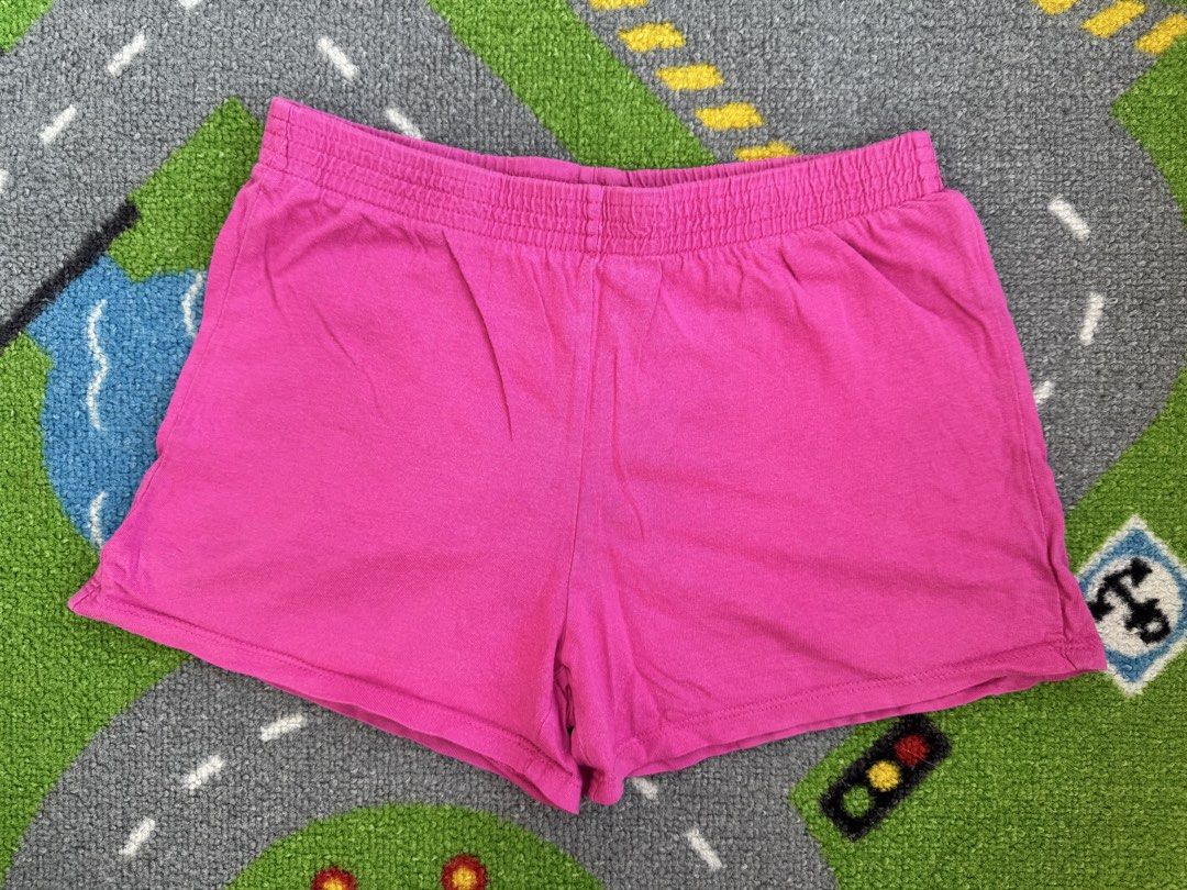 Faded Glory Shorts (Category: Babies & Kids Fashion) located in Rizal. Submitted by preloovved (Listing ID 1464885504, Image 1). Description: Bright pink cotton shorts featuring a comfy elastic waistband. Soft, simple, and perfect for lounging at home or warm weather days. Pink shorts with elastic waistband. Soft material. Comfortable for casual wear. Preloved, 7yo Meet-up only in GB1 San Mateo, Rizal Shipping fee c/o buyer. Tres Marias or J&T ex