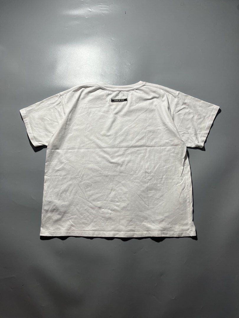 Fear of God “FG” Contrast Tee (Category: Tshirts & Polo Shirts ) located in Quezon City. Submitted by metro_junkie.ph (Listing ID 1464807768, Image 2). Description: Fear of God “FG” Contrast Tee Large to XL Boxy (24.5 x 26.5) Verygood Condition Flaw: Cut Main Tag All Detail Posted 250 + SF.