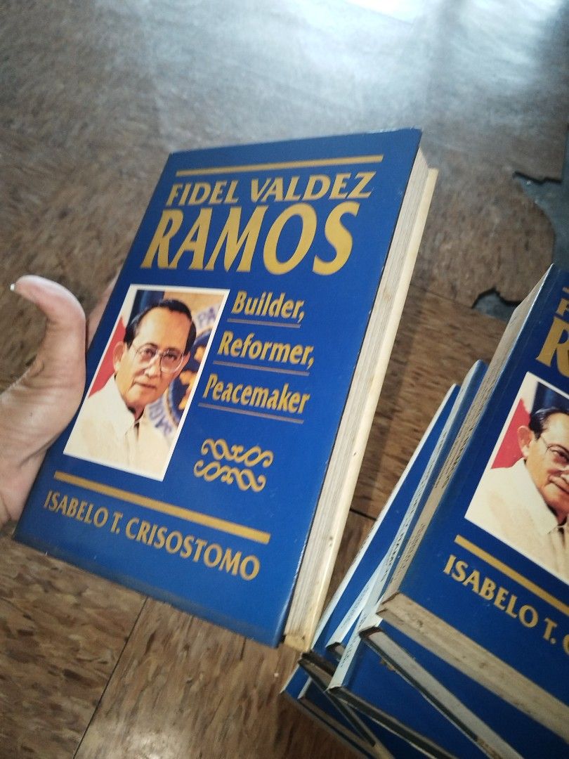 FIDEL V. RAMOS BOOKS 5PCS (Category: Assessment Books) located in Quezon City. Submitted by kuuselasy53849 (Listing ID 1464773532, Image 2). Description: 5pcs like new maalikabok lang..