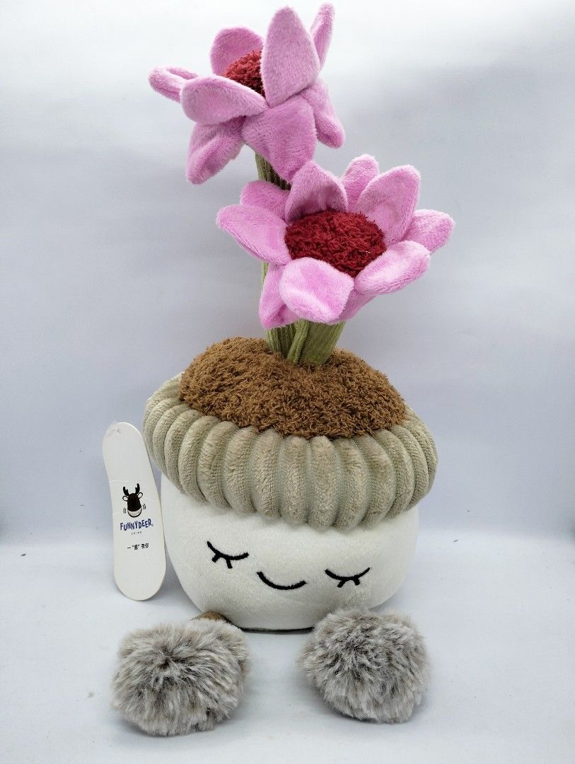 Flowers in a Pot Stuffed Toy (Category: Plushies & Soft Toys) located in Baguio. Submitted by toys_of_yesteryear (Listing ID 1464880759, Image 1). Description: LOCATION: Baguio City PRICE: 400 each + sf DESCRIPTION: 👉 Flowers in a pot stuffed toy CONDITION: 👉 New 👉 Item description is subjective so buyers are encouraged to rely on their judgement based on the pictures posted before buying. Actual photos posted. 👉 SOLD AS IS, what you see is w