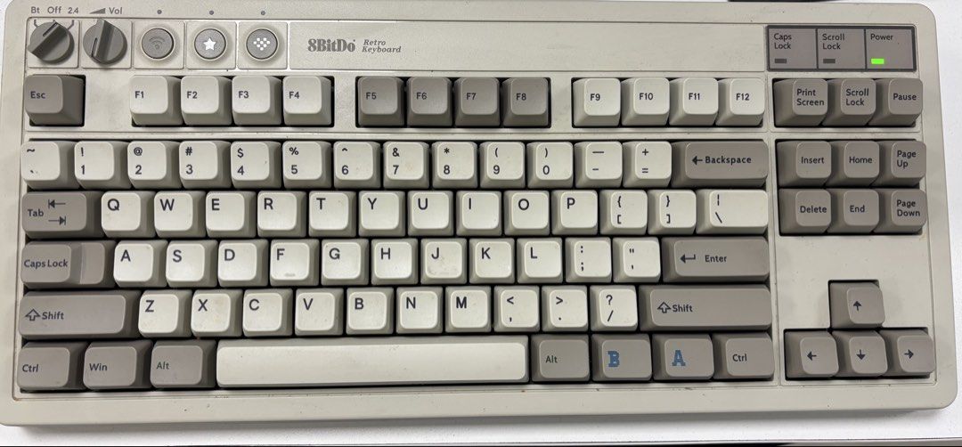 For sale! 8Bitdo Keyboard (Category: Computer Keyboard) located in Quezon City. Submitted by khaos32 (Listing ID 1464965915, Image 1). Description: Read before inquiring: Brand: 8Bitdo Model: Retro Keyboard M-edition Year of purchase: June 2025 With box? Yes With receipt: No Mode of payment: Gcash or Bank Transfer Mode of delivery: Lalamove but buyer will book and pay for delivery RFS: Need funds Location: Quezon City Price is firm and no lowball