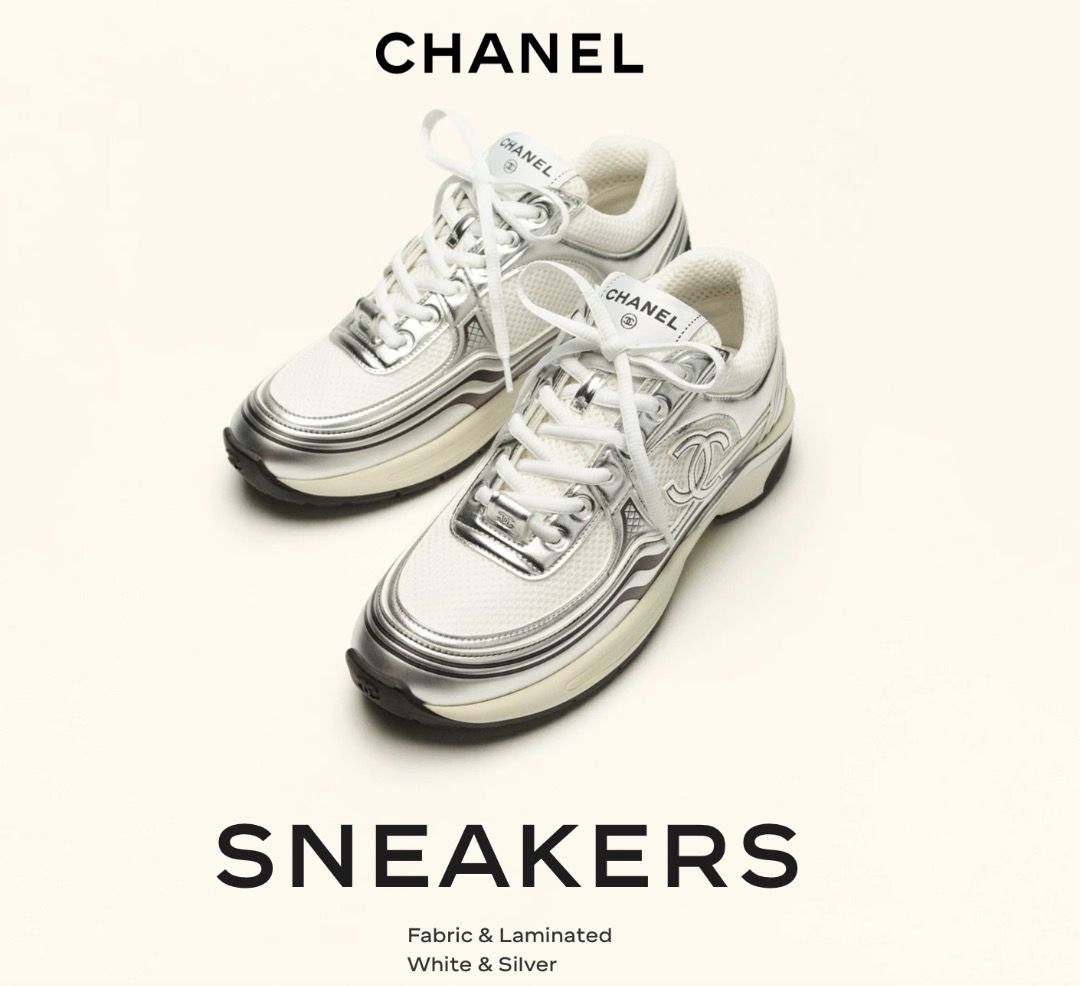 AUTHENTIC & FOR SALE !! Chanel Sneakers (Category: Sneakers & Footwear) located in Makati City. Submitted by bambi.214 (Listing ID 1464844956, Image 1). Description: pm if interested! can send pics/vids of the shoes prices still negotiable.