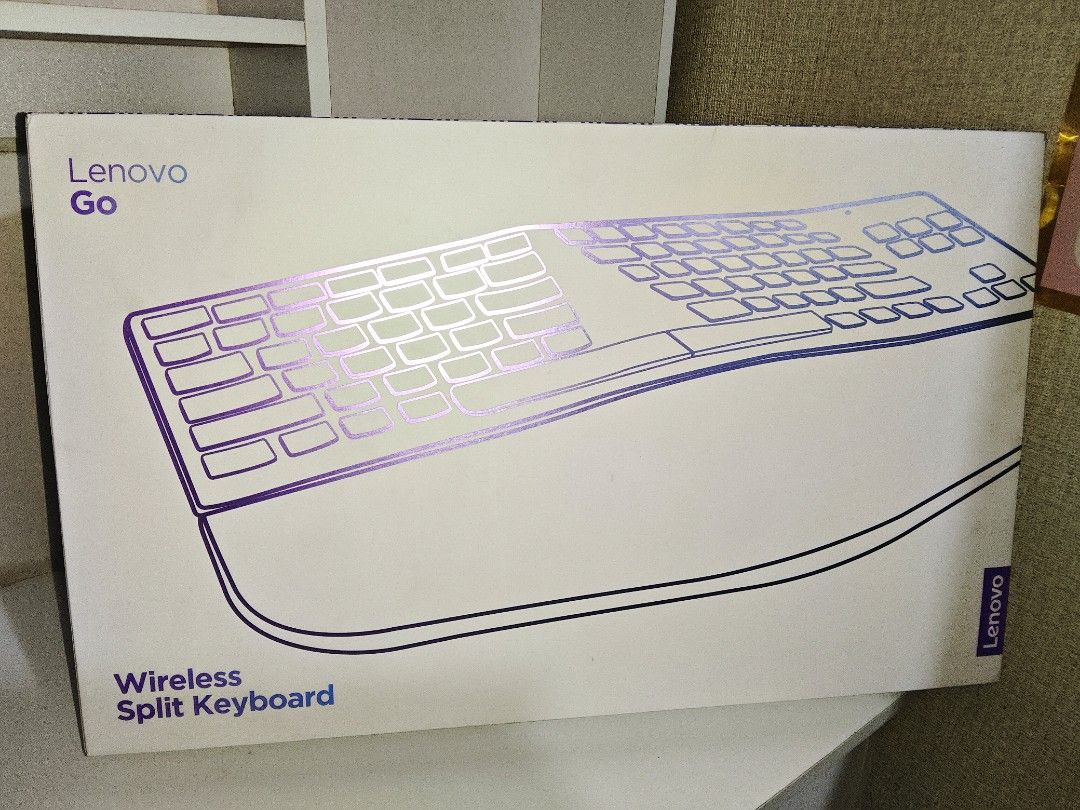 FOR SALE: Sealed Lenovo Go Wireless Split Keyboard (Category: Computer Keyboard) located in Quezon City. Submitted by jeoiyeol (Listing ID 1464828064, Image 1). Description: ‎✅Brand New & Sealed ‎✅Never used/unopened ‎✅Original Lenovo product ‎✅Split ergonomic keyboard design ‎✅Wireless connectivity ‎✅Perfect for work-from-home, office, or productivity setup ‎✅Comfortable Typing Experience Designed for long hours of work, study, and everyday prod