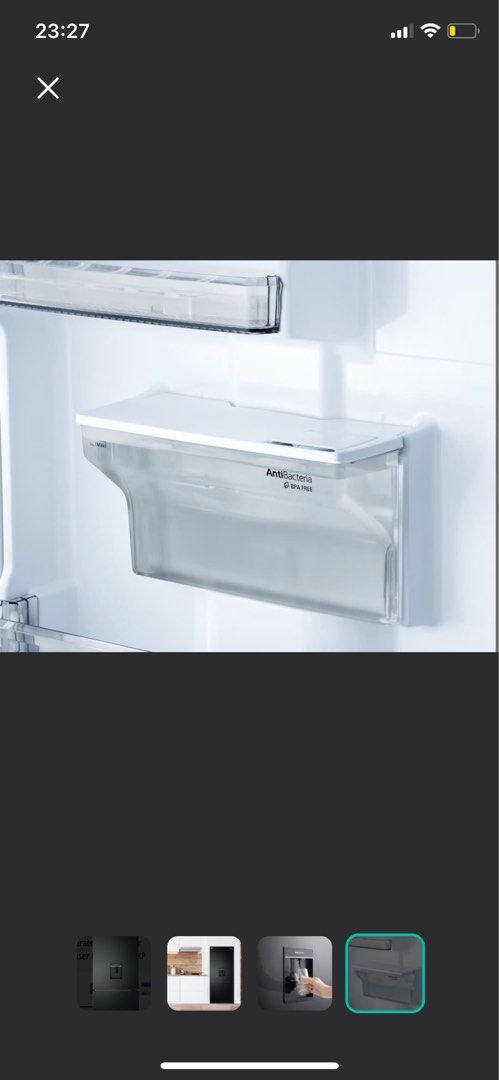 FOR SALE PANASONIC REF (Category: Refrigerators and Freezers) located in Caloocan City. Submitted by arv14 (Listing ID 1464890426, Image 3). Description: FOR SALE Panasonic bottom freezer ref Nr-bx421gpkp No frost inverter 30,000 For inquiry please pm po thank you admin.