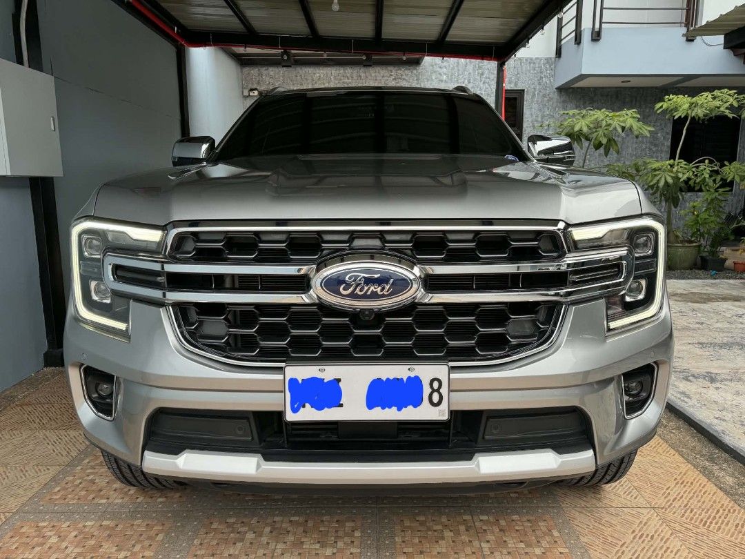 Ford Everest (Category: Used Cars) located in San Jose del Monte. Submitted by kathy082 (Listing ID 1464820672, Image 1). Description: 🚙 FOR SALE: 2024 Ford Everest Titanium 4x4 Vehicle Specifications: • Model: 2024 Ford Everest Titanium 4x4, Transmission: 10-Speed Automatic, Drivetrain: 4x4 (4WD), Engine: 2.0L Bi-Turbo Diesel, Seating Capacity: 7 Passengers, Silver gray, 8,272km, Registration: Updated, Leather Seats, 12-inch Touchscreen with Ap