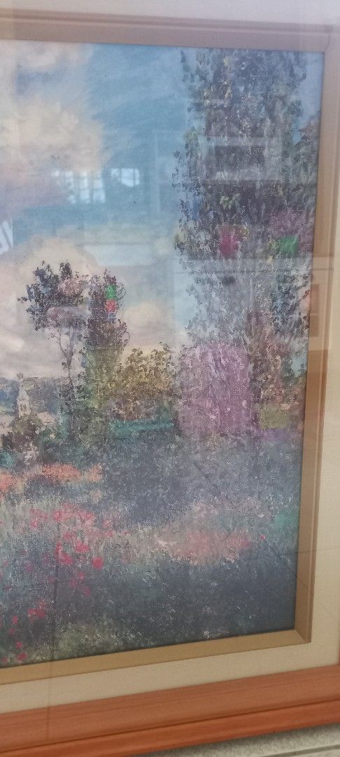 Framed Claude Monet Poppies (Category: Art & Prints) located in Manila. Submitted by fmpc7878 (Listing ID 1464967999, Image 3). Description: - Classic Monet poppy field - Features bright red flowers, rolling hills, and soft sky tones - Styled with a wooden frame - Ready to hang on the wall - Great statement piece for the living room or bedroom.