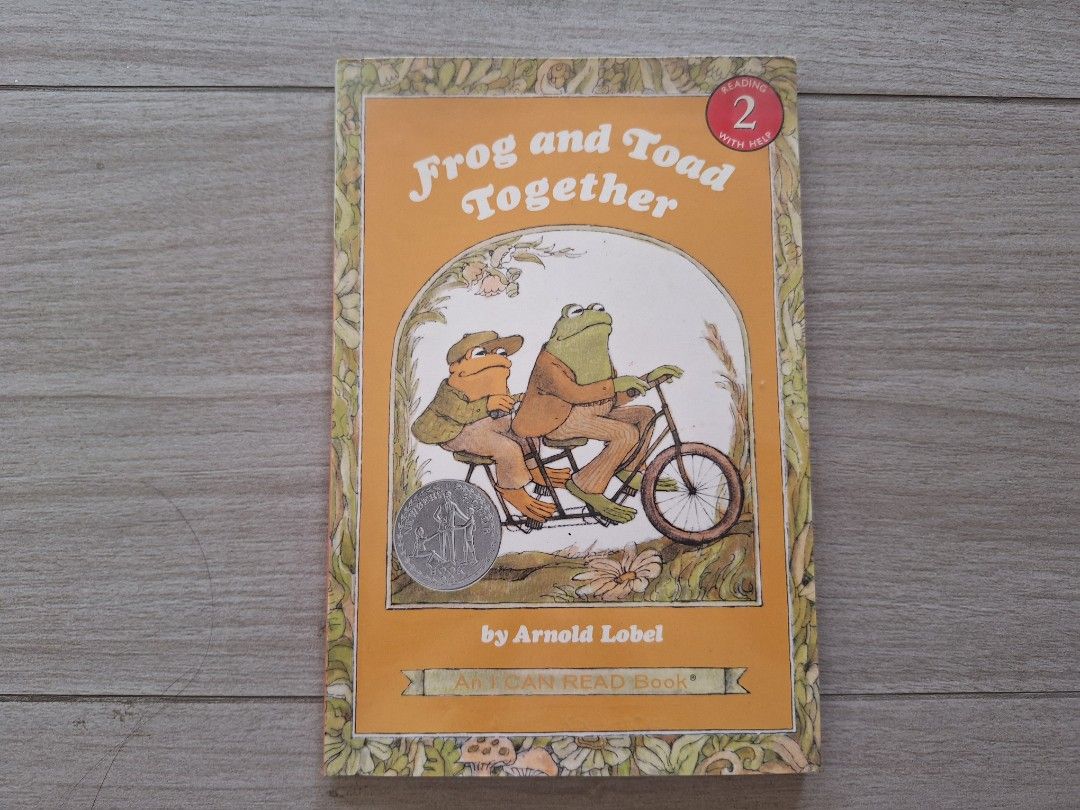 Frog and Toad Together by Arnold Lobel I Can Read Book (Category: Children's Books) located in Batangas. Submitted by tins_closet88 (Listing ID 1464818396, Image 1). Description: - Title: Frog and Toad Together by Arnold Lobel - Series: I Can Read Book (Reading 2 with Help) - Format: Softcover with classic tandem bicycle cover art - Ideal for: Young readers starting out with chapter books - Condition: Pre-loved, well-kept, and ready for a new hom