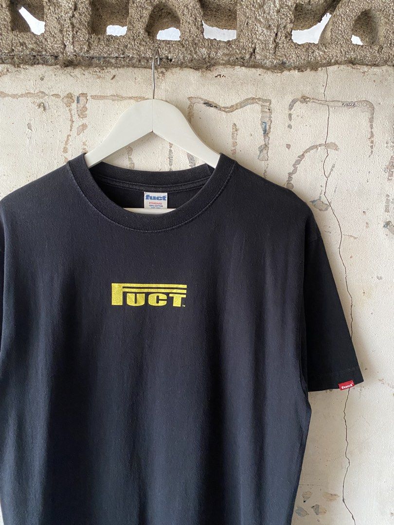 Fuct - Parody Logo Script Tee (Category: Tshirts & Polo Shirts ) located in Puerto Princesa. Submitted by something___. (Listing ID 1464857601, Image 3). Description: Fuct - Parody Logo Script Tee Tagged Size: Large Dimensions Length: 29.6 Width: 21.6 Condition: Excellent Color rate: 9.5 Flaws: None.