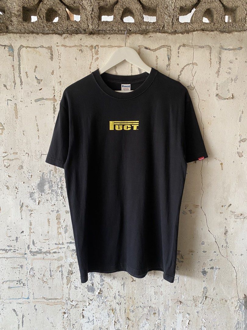 Fuct - Parody Logo Script Tee (Category: Tshirts & Polo Shirts ) located in Puerto Princesa. Submitted by something___. (Listing ID 1464857601, Image 1). Description: Fuct - Parody Logo Script Tee Tagged Size: Large Dimensions Length: 29.6 Width: 21.6 Condition: Excellent Color rate: 9.5 Flaws: None.