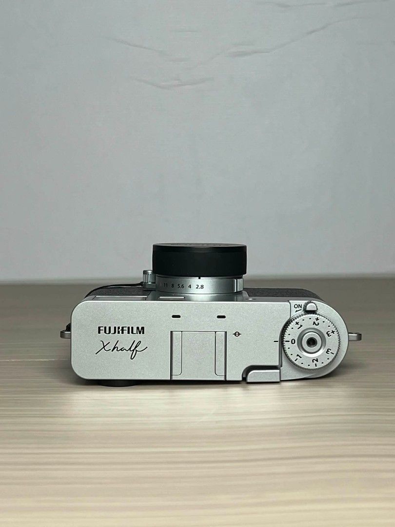 Fujifilm XHalf Silver (10 shutter count) (Category: Cameras) located in Baguio. Submitted by acreoscamera (Listing ID 1464792337, Image 3). Description: Fujifilm X Half (Almost New) Price: 34,990.00 Cosmetics: 10/10 Shutter Count: 10 only Warranty: Until September 2026 No issues Actual Photo posted📸 No more last priced All buttons are functional Flash working ✨️Inclusions: Charging Cable Battery Strap Connectors Box, manuals and receipt 📍Meet u