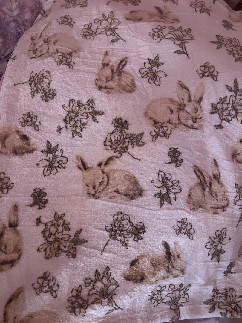 Fur blankets (Category: Bedding & Towels) located in Caloocan City. Submitted by Gucci00021 (Listing ID 1464831815, Image 3). Description: Care bears- 500(single/double) glossy Bunny- 550(queen) heavy glossy Dogs/pink gingham-650(single/double) heavy glossy Peter rabbit-600(queen) glossy.