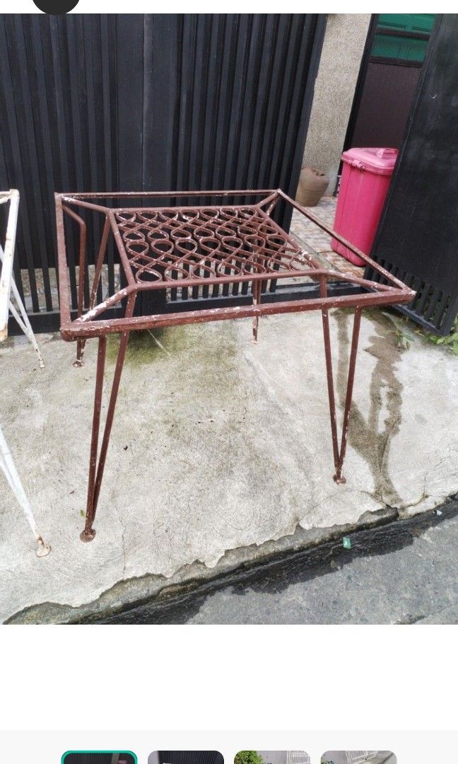 garden table no glass top (Category: Tables & Sets) located in Mandaluyong City. Submitted by katkat888kit (Listing ID 1464777030, Image 3). Description: garden table no glass top 3500 only pick up only or via lalamove mandAluyong.