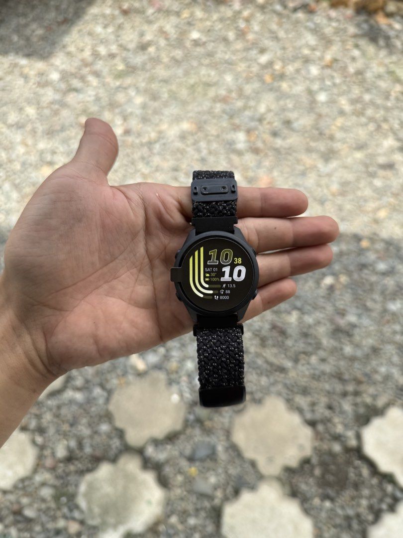 Garmin Forerunner 170 Non Music (Category: Other Sports Equipment and Supplies) located in Passi. Submitted by Trifft21 (Listing ID 1464807484, Image 2). Description: For Sale or Swap sa Coros Pace 4 Garmin Forerunner 170 Non Music Brand New Condition - Newly Set-up New strap With Charging Cable No box 15,500 Srp: 19990 Rfs: change of plans DM for more details.