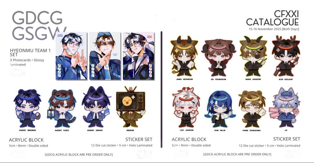 GDCG FMG Acrylic Block Set (Category: Character Goods) located in Manila. Submitted by dohwacart (Listing ID 1464772932, Image 1). Description: — GDCG FMG Acrylic Block Set 🏷️ Php 3,300 📍manila 💵 maribank 🚚 j&t / lalamove t. wts lfb ph.