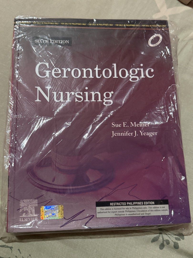Gerontologic Nursing (geria) Nursing Book Sealed (Category: Textbooks) located in Manila. Submitted by ken444206 (Listing ID 1464873909, Image 2). Description: .