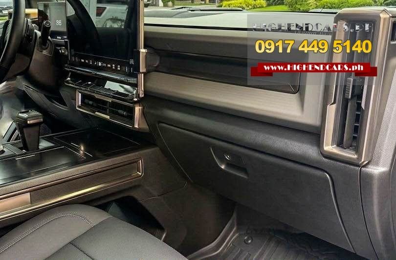 GMC Hummer EV SUV 2025 Auto (Category: Used Cars) located in Manila. Submitted by highendcars (Listing ID 1464843003, Image 3). Description: 2025 GMC HUMMER EV SUV CALL: 09174495140 WWW.HIGHENDCARS.PH Excellent condition Permanent Magnet Synchronous Motors (electric) All‑electric, 1‑speed direct drive Four‑wheel drive (e4WD) Mileage: 3T+ Kms only Ready Stock HIGHENDCARS.PH -- For every journey, there’s a car Sales / Indent Order/ Trade-in / Parts