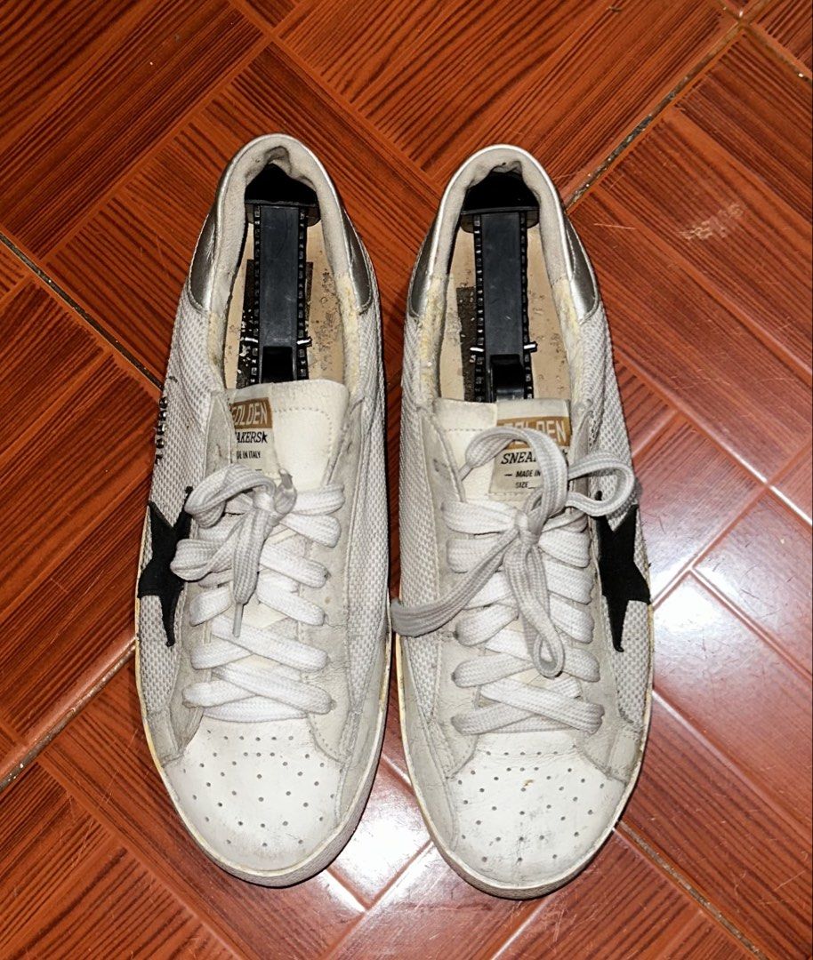 GOLDEN GOOSE (Category: Casual Shoes) located in Manila. Submitted by urban.vintage (Listing ID 1464892546, Image 1). Description: ISSUE: SIGN OF USAGE PLS CHECK THE PICS FOR ISSUE (NEED WASH) MOP :GCASH (NO COD) SHIP VIA: LALAMOVE & J&T LOCATION: PASIG CITY WIDTH : 9 or 9.5 .