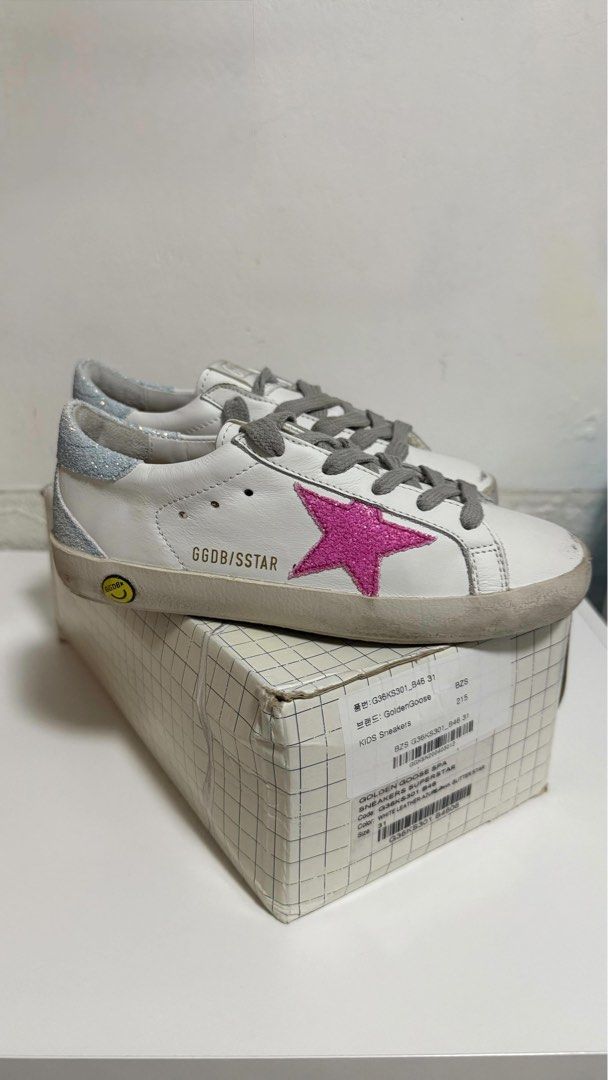 Golden Goose Kids (Category: Babies & Kids Fashion) located in Navotas City. Submitted by louieanneg21952 (Listing ID 1464796042, Image 2). Description: GGDB KIDS Size 31 Rfs: got the wrong size for my daughter .