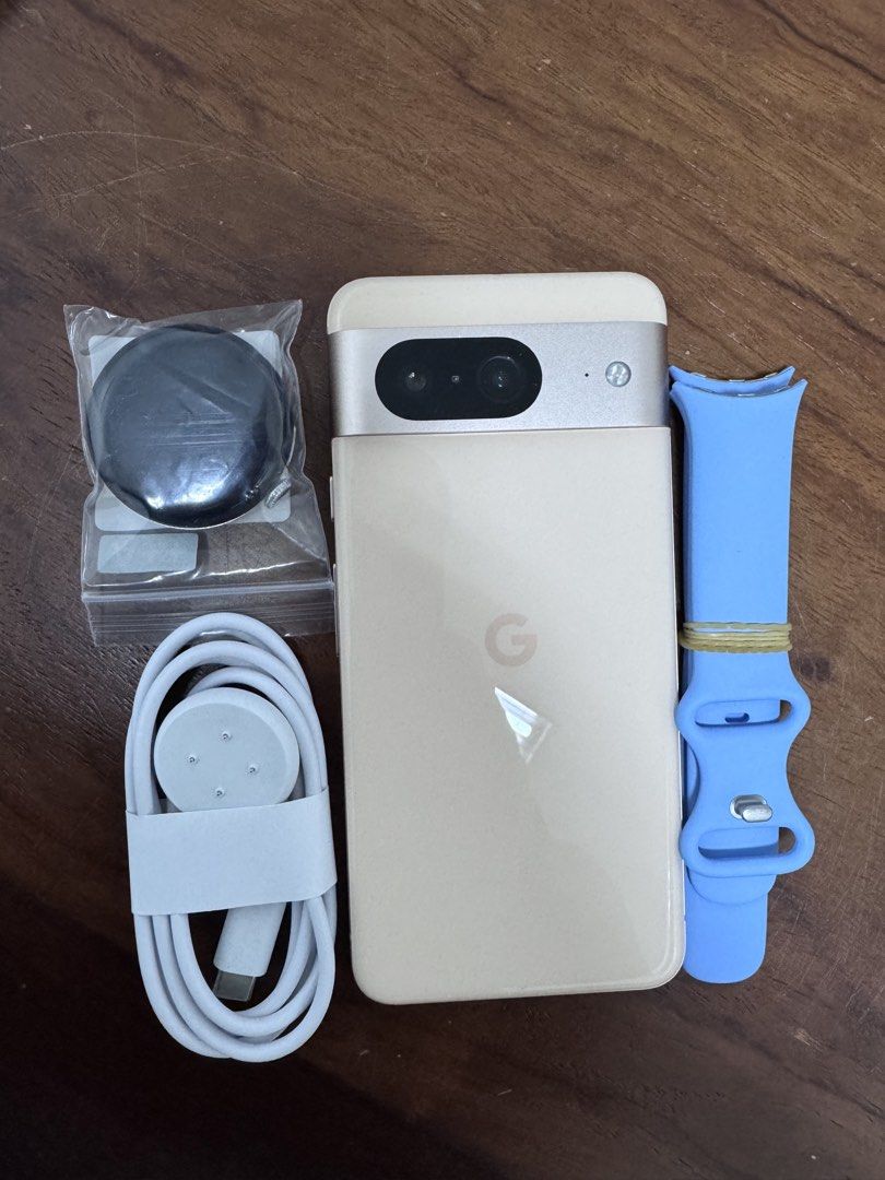 Google pixel 8 and pixel watch 2 bundle (Category: Other Mobile & Gadget Accessories) located in San Juan City. Submitted by jaydelatorre27 (Listing ID 1464771538, Image 1). Description: For sale only Google pixel 8 and pixel watch 2 19,000 php Very good condition like new No repair No dents All intact original Never been opened Japan variant oem unlocked 2 months personal warranty Tempered glass installed Free 20 watts charger Free type c to typ
