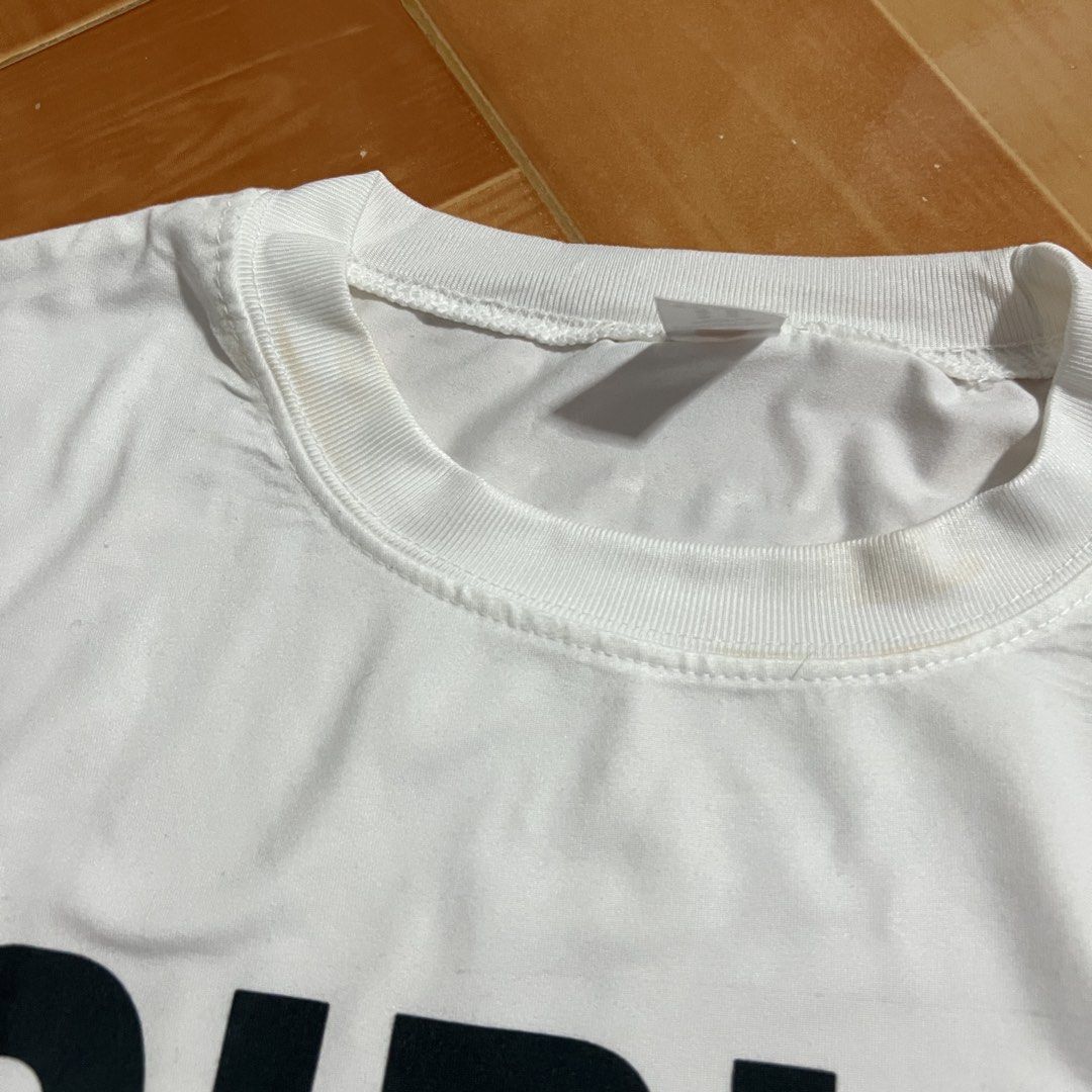 Graphic tshirt (Category: Shirts) located in Imus. Submitted by yanaxiesights (Listing ID 1464874483, Image 2). Description: 𑣲⋆ ‘girls love my swag’ graphic shirt (unisex) ! 𑣲⋆ used once, makeup stains on collar (washable) rfs: decluttering — ᨳଓ . lalamove, strictly payment first ! 📍 Cavite.