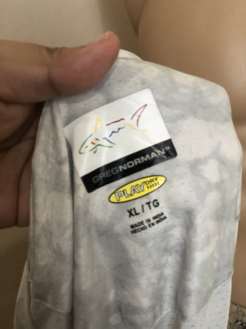 Greg Norman Play Dry Shirt (Category: Activewear) located in San Rafael. Submitted by thetrendstreetbyav (Listing ID 1464774211, Image 2). Description: XL Excellent Condition 299 + sf Location: San Rafael Bulacan Shipping via J&T Express.