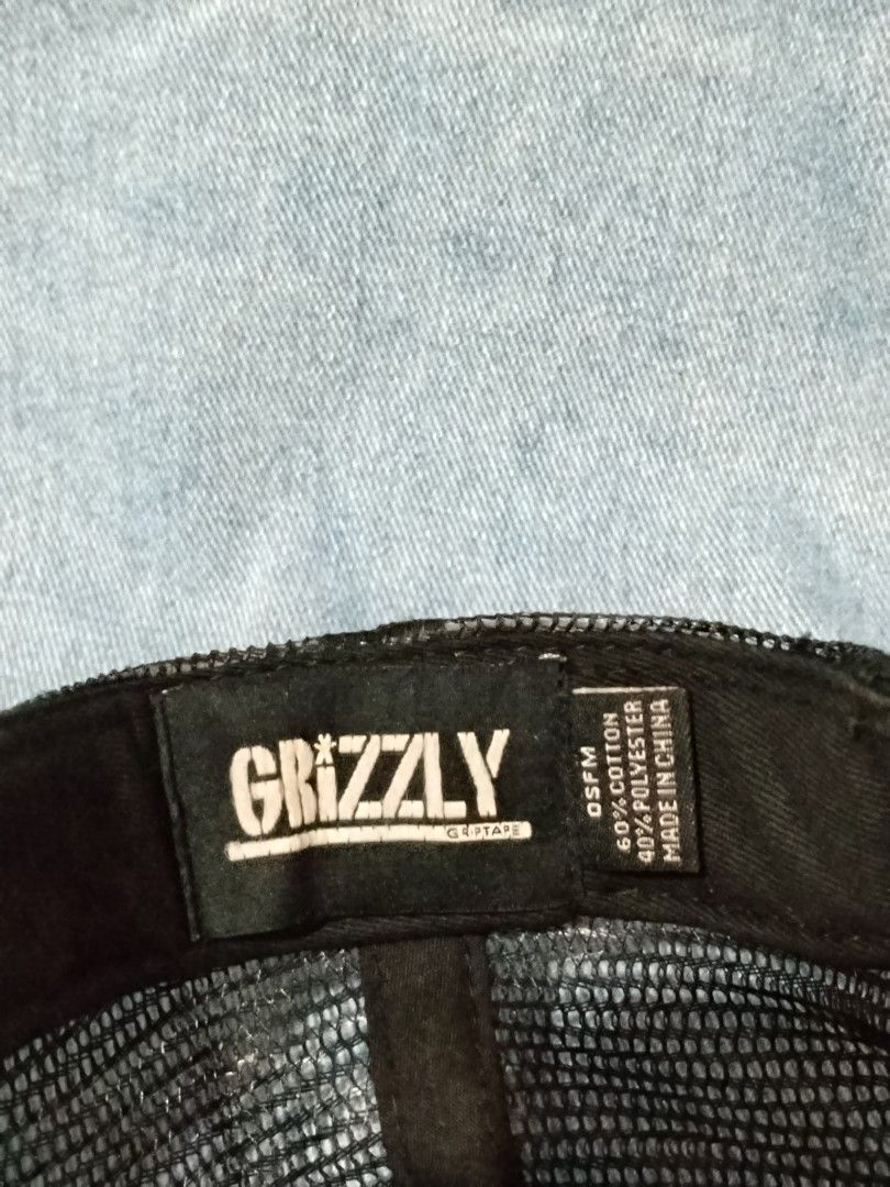 Grizzly Trucker Cap (Category: Caps & Hats) located in Makati City. Submitted by ajpmedran (Listing ID 1464852508, Image 3). Description: Grizzly Griptape trucker cap.