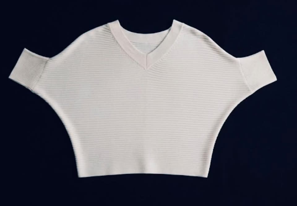 GU Ribbed V-Neck Sweater White Size M (Category: Longsleeves) located in Donsol. Submitted by saksthriftavenuebyluckymaria8 (Listing ID 1464913277, Image 2). Description: - Brand: GU - Color: OFF - White - Size: M - Style: Ribbed knit sweater with V-neckline and drop shoulder batwing sleeves - Material: 68% acrylic, 30% polyester, 2% spandex - Origin: Made in Cambodia - Care: Standard care instructions included GU, a casual wear brand owned by Fa