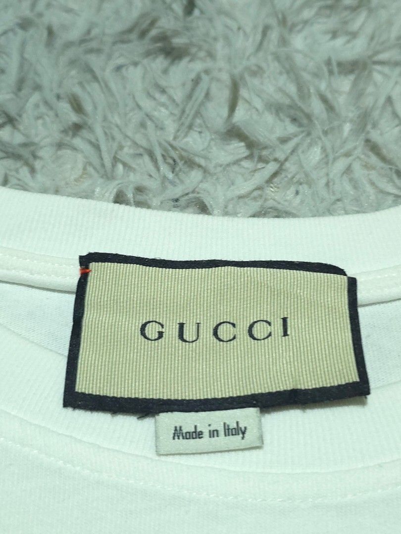 Gucci (Category: Shirts) located in Abulug. Submitted by humanwhosellthings (Listing ID 1464898189, Image 3). Description: GUCCI Womens Tee ✅️Size: Medium ✅️Dimes: 20W x 22.5L ✅Condition: Excellent ✅Issue: None ✅Color Rate: 9.8/10.