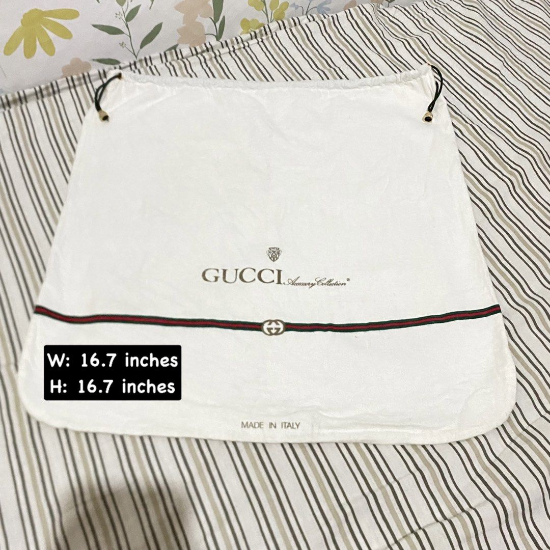 Gucci Dust Bag (Category: Luxury Bags & Wallets) located in Iligan City. Submitted by authenticdustbags.ph (Listing ID 1464883043, Image 1). Description: .