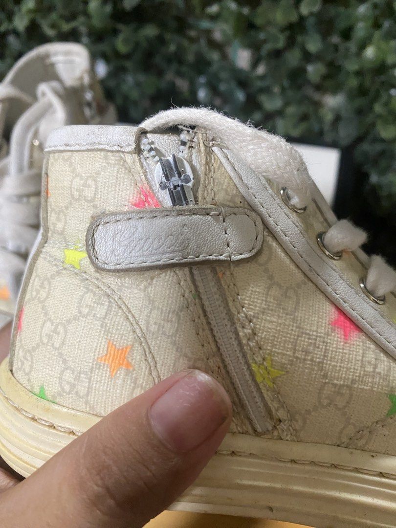 Gucci monogram highcut for kids (Category: Sneakers & Footwear) located in Manila. Submitted by avathriftedcloset (Listing ID 1464884137, Image 2). Description: 14cm.