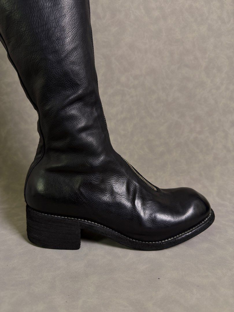 Guidi PL3 Front-zip Knee High Leather Boots (#3) (Category: Boots) located in Baguio. Submitted by justinooaah (Listing ID 1464807229, Image 3). Description: FOR SALE ONLY Sz 37 IT/EU on tag Lightly Used Condition Minor signs of wear Pair only (No OG box, no inclusions) Location: Baguio City.