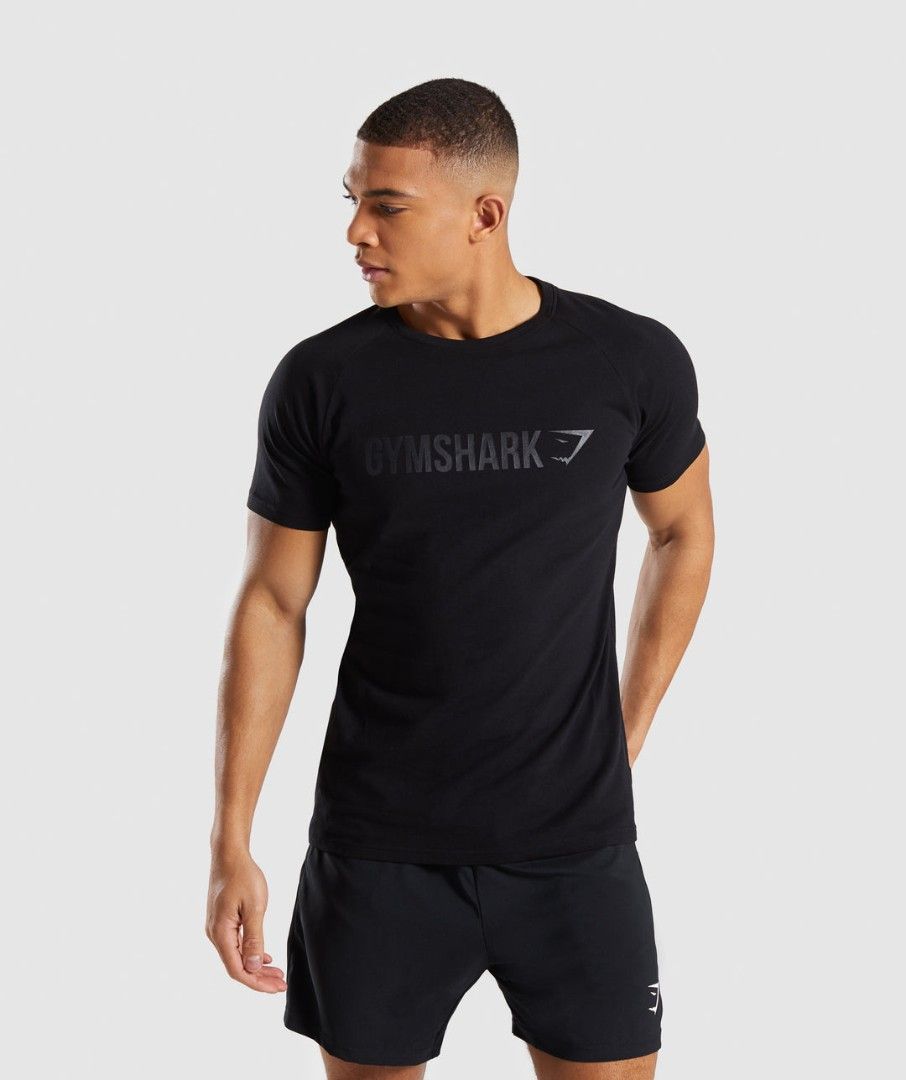 GYMSHARK APOLLO T-SHIRT (Category: Activewear) located in Talisay. Submitted by nooooooooooooooooy (Listing ID 1464869587, Image 1). Description: MEDIUM WIDTH 18 LENGTH 28 EXCELLENT NO FLAWS.