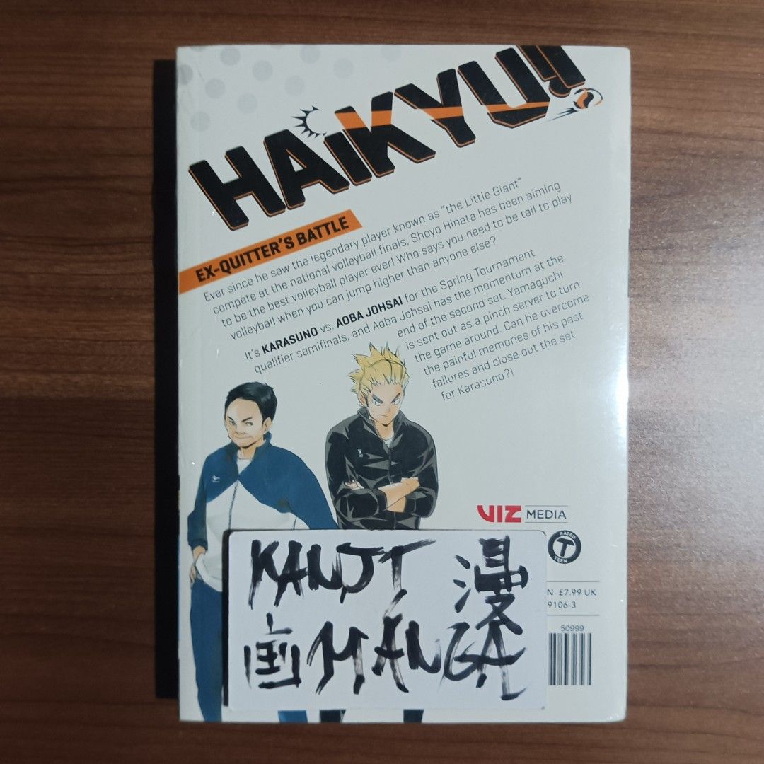 Haikyu!! Volume 16 Manga (Category: Comics & Manga) located in Davao. Submitted by kanjimangaonlinestore (Listing ID 1464863576, Image 2). Description: ₱500 • Haikyu!!, Vol. 16 Condition: New (Sealed) Location: Davao City MOP: Gcash MOD: J&T / SPX.