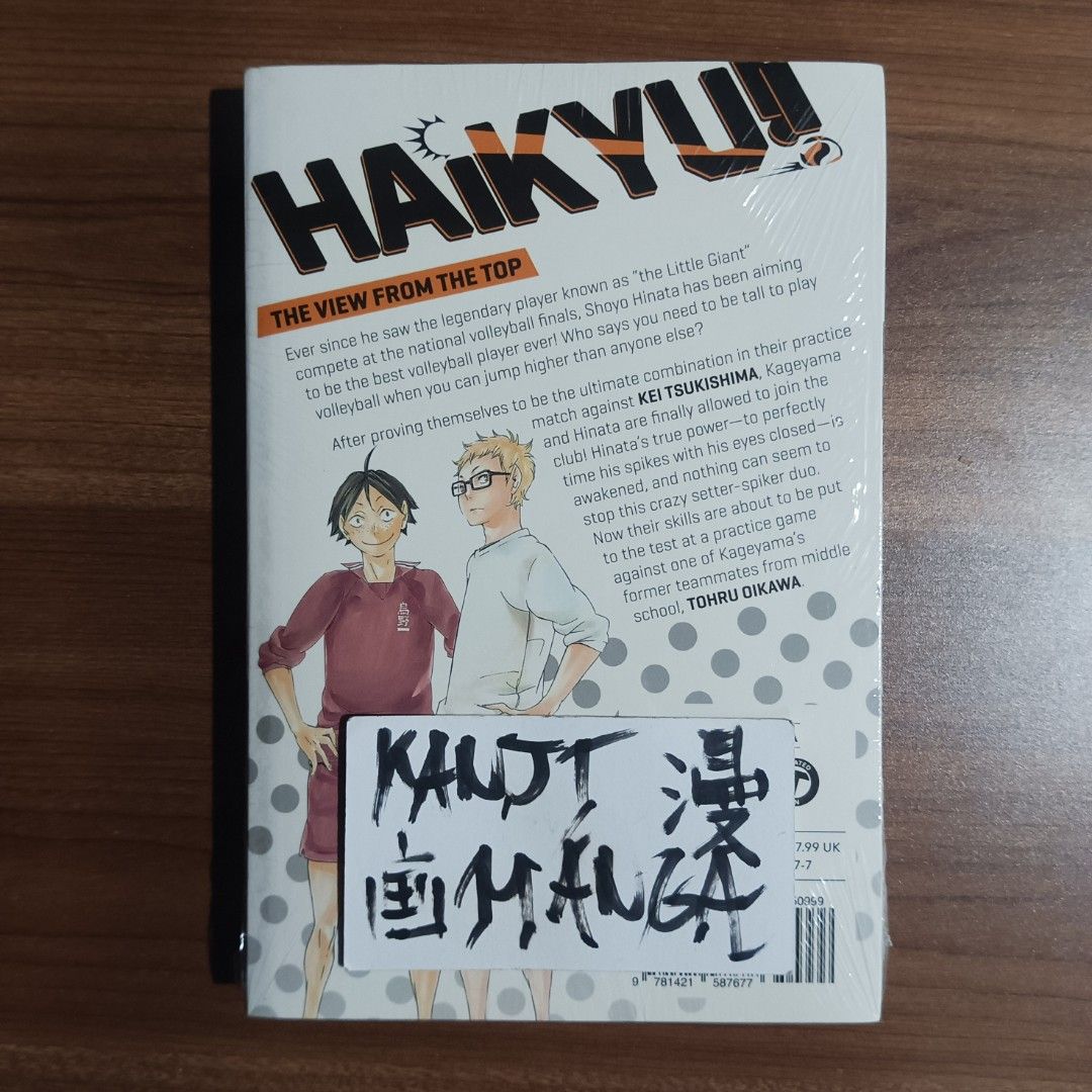Haikyu!! Volume 2 Manga (Category: Comics & Manga) located in Davao. Submitted by kanjimangaonlinestore (Listing ID 1464863474, Image 2). Description: ₱500 • Haikyu!!, Vol. 2 Condition: New (Sealed) Location: Davao City MOP: Gcash MOD: J&T / SPX.