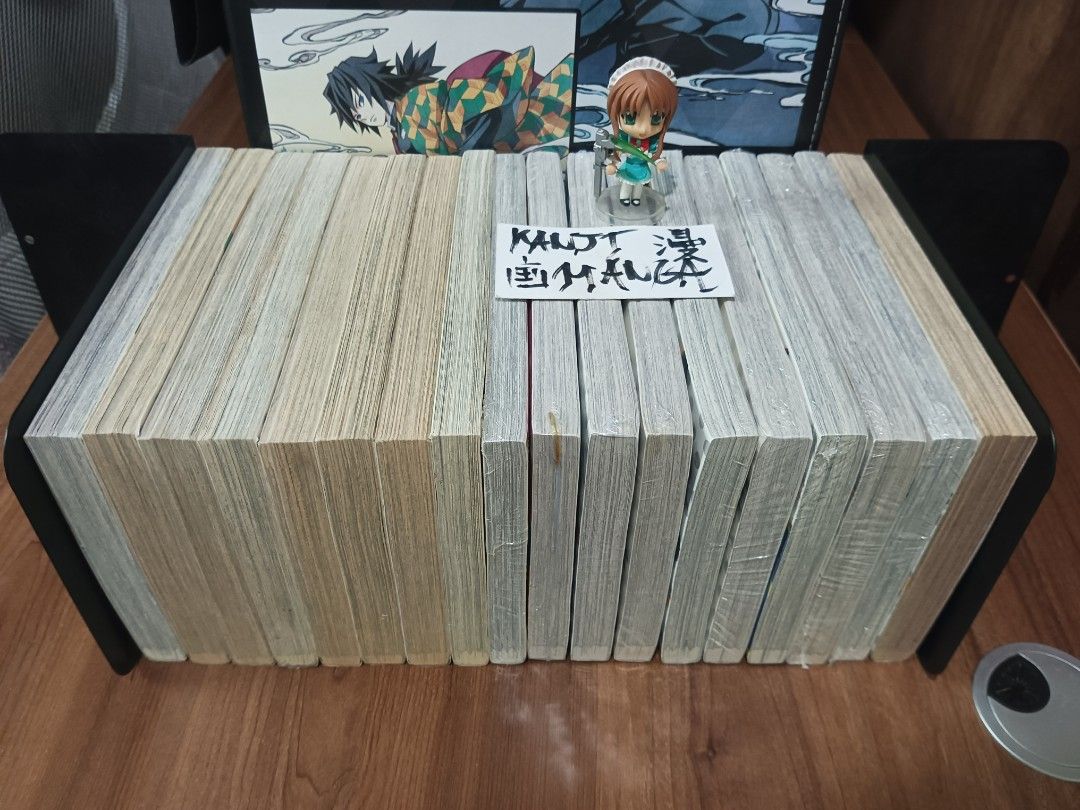 Haikyuu Manga Set (Category: Comics & Manga) located in Davao. Submitted by kanjimangaonlinestore (Listing ID 1464818942, Image 2). Description: ₱6650 set (Total Price:₱6920) ₱300 •Haikyu!!, Vol. 1 Condition: Well Used Minor Dents / Folds / Yellowing ₱500 - [Sold] •Haikyu!!, Vol. 1 Condition: New (Sealed) ₱500 •Haikyu!!, Vol. 2 Condition: New (Sealed) ₱500 •Haikyu!!, Vol. 3 Condition: New (Sealed) ₱500 •Haikyu!!, Vol. 4 Condition: New (Sealed) ₱5