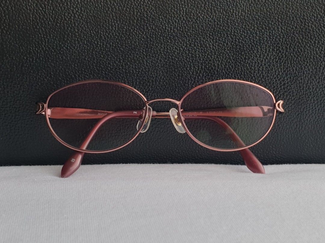 Hanae Mori Japan Eyeglass Frame (Category: Sunglasses & Eyewear) located in Quezon City. Submitted by WasalakTwo (Listing ID 1464955539, Image 3). Description: Bought in Japan Durable and high quality Goodcondition Clean and presentable Lens are graded, but replaceable Open for delivery nationwide Front Width 12.8cm Front Height 3.6cm.