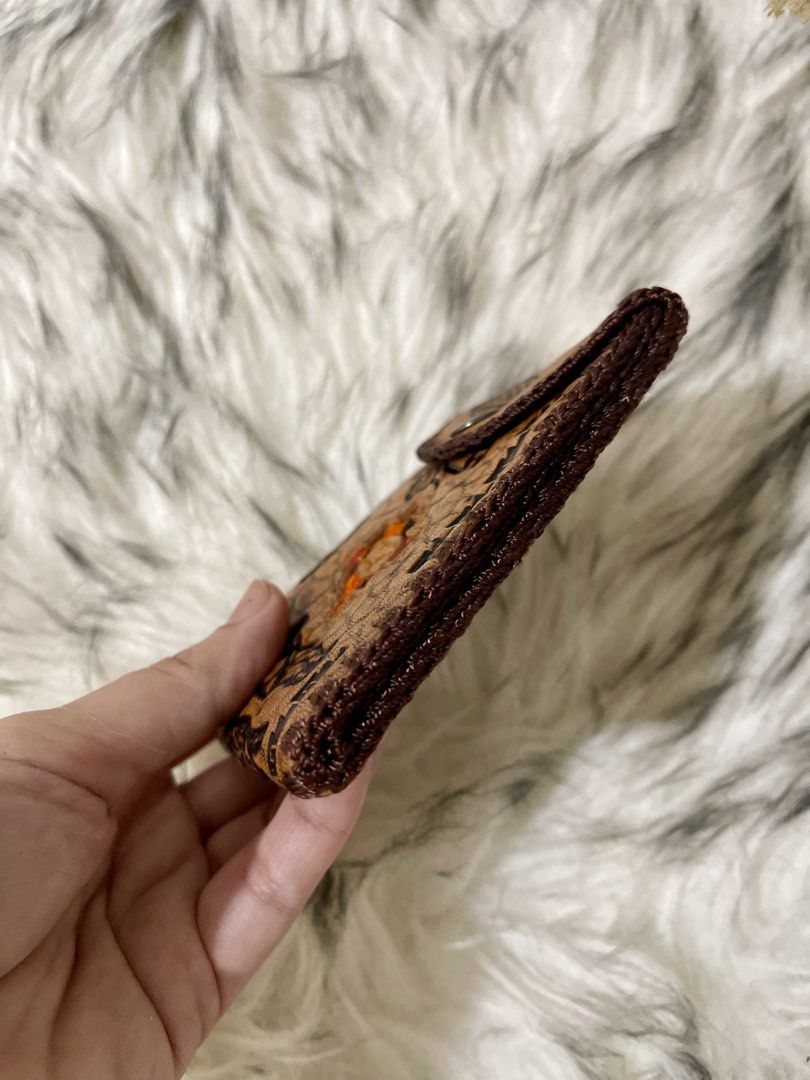 Hand Tooled Leather Wallet (Category: Wallets & Card Holders) located in Teresa. Submitted by savvyonbranded (Listing ID 1464877629, Image 3). Description: 3.5 x 4.5 inches .