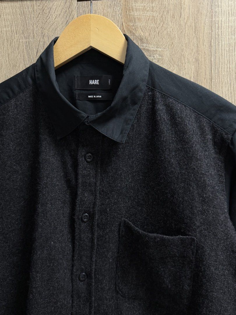 Hare Longsleeve Shirt (Category: Formal Shirts) located in Imus. Submitted by rckrmns (Listing ID 1464806413, Image 2). Description: Hare Longsleeve Shirt Made in Japan Size Large W- 20 L- 27-28 Good as new.
