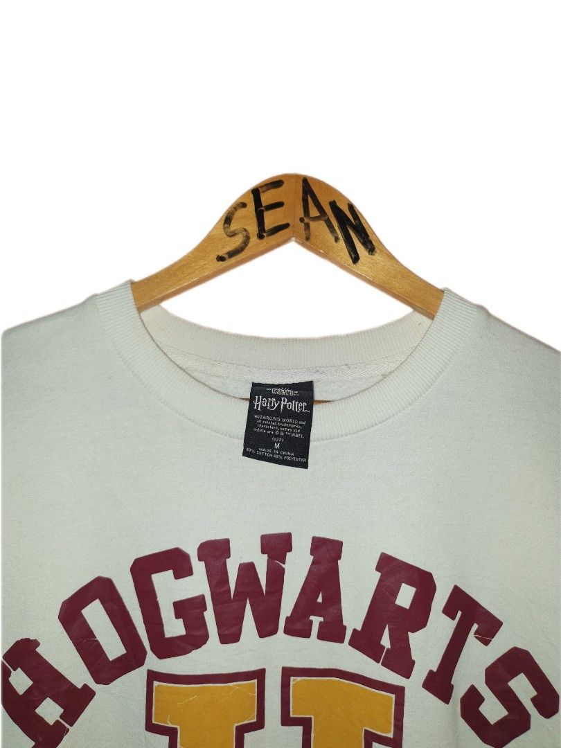 Harry Potter Hogwarts Crewneck (Category: Activewear) located in Bani. Submitted by thriftmaggots.ph (Listing ID 1464911559, Image 3). Description: Harry Potter Hogwarts Crewneck Claim for 350php + Shipping fee Medium Minimal stain washable 9/10 Condition Payment first via gcash Loc pangasinan, luzon.