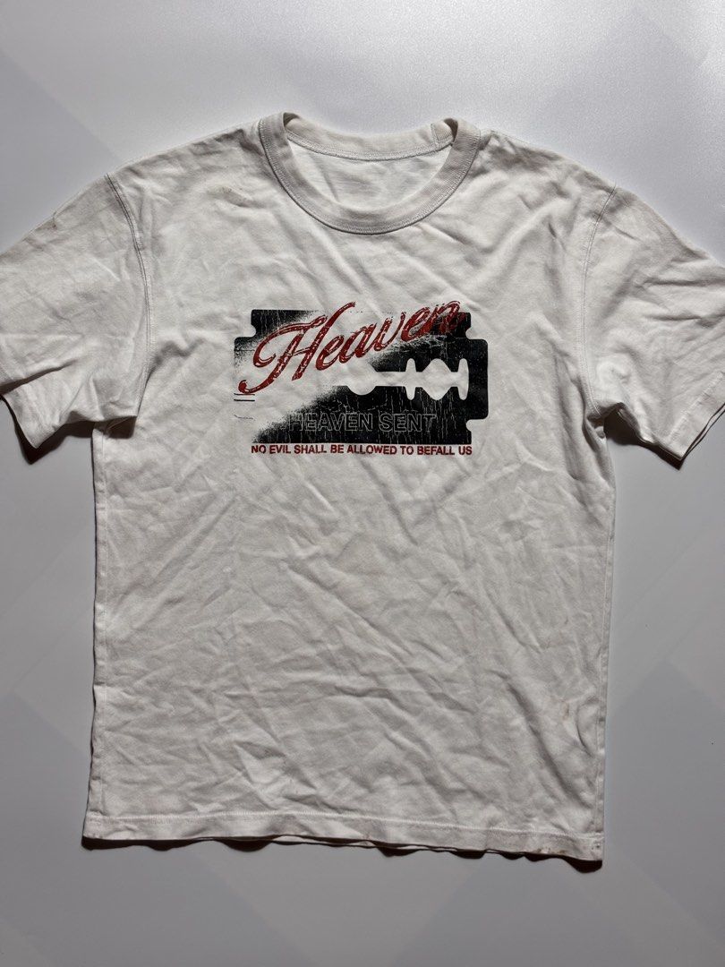 heaven sent custom (Category: Tshirts & Polo Shirts ) located in Calamba. Submitted by twstwrld (Listing ID 1464892839, Image 1). Description: this is custom tee 22x27.