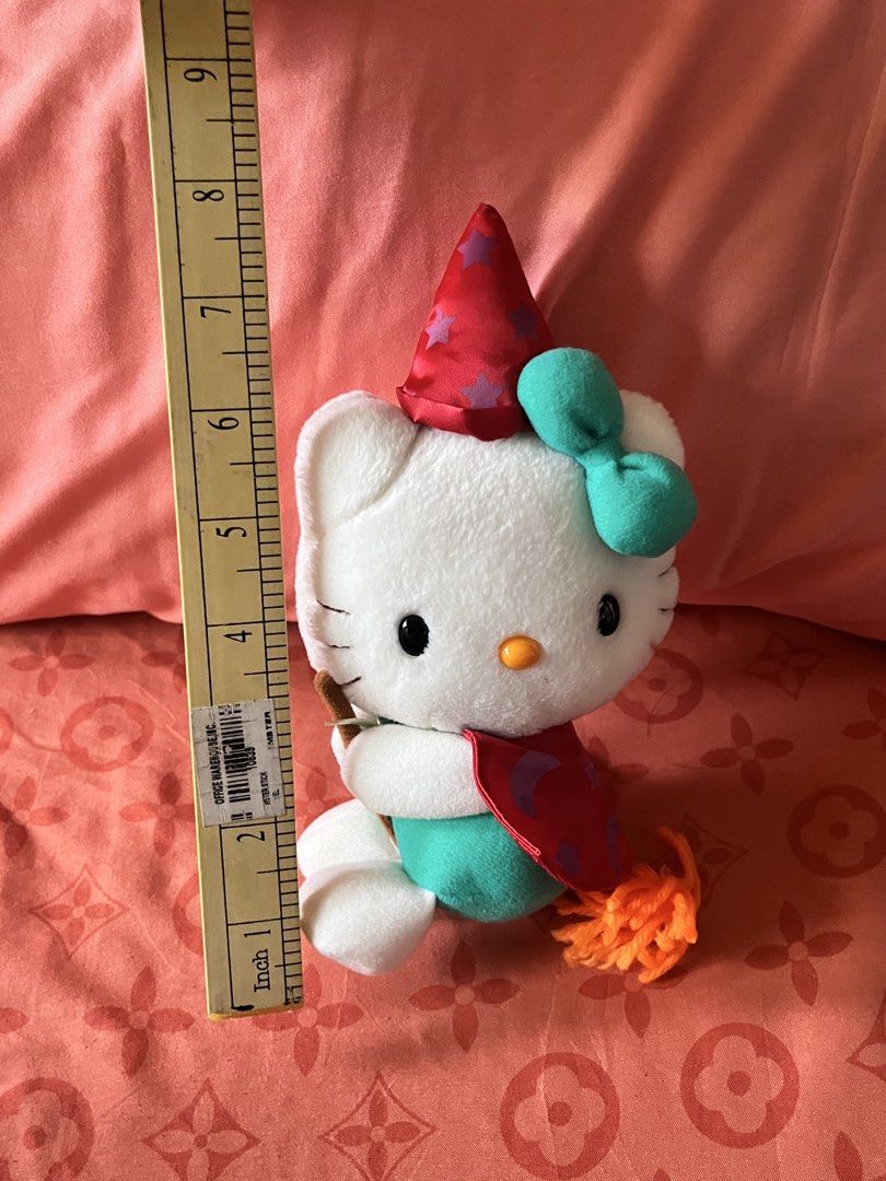 Hello kitty Sanrio witch on broom Halloween eikoh 2003 plush (Category: Plushies & Soft Toys) located in Paranaque City. Submitted by bonsaiart (Listing ID 1464821133, Image 2). Description: Brand new 1980+sf Payment via gcash or paymaya Shipping via j&t.
