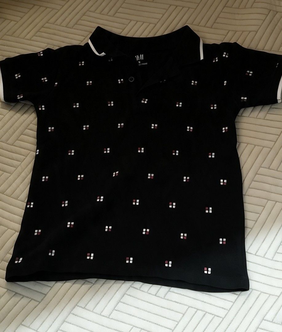 H&M Polo Shirt (Category: Babies & Kids Fashion) located in Tarlac. Submitted by faithfulfinds (Listing ID 1464874271, Image 1). Description: Brand: H&M Tag Size: Size 6 Recommended Fit: Best fits children aged 5 to 7 years old Condition: Like New (excellent pre-owned condition with minimal to no visible signs of wear).