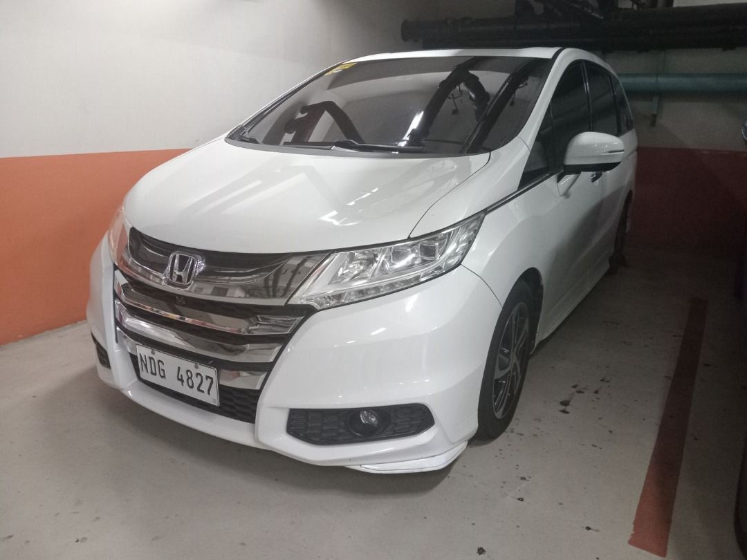 Honda Odyssey 2.4 EX (A) (Category: Used Cars) located in Caloocan City. Submitted by cvlr821 (Listing ID 1464810115, Image 1). Description: FOR SALE: 2016 Honda Odyssey 2.4L i-VTEC (White Orchid Pearl) 💰 Price: ₱950,000 (Slightly negotiable) 📍 Location: Makati City ✨ Highlights: • 2nd-row Ottoman Captain Seats & Dual Power Sliding Doors • 2.4L i-VTEC Gasoline Engine & Seamless CVT Automatic • Updated LTO Registration until July 2026 • Clean Ti