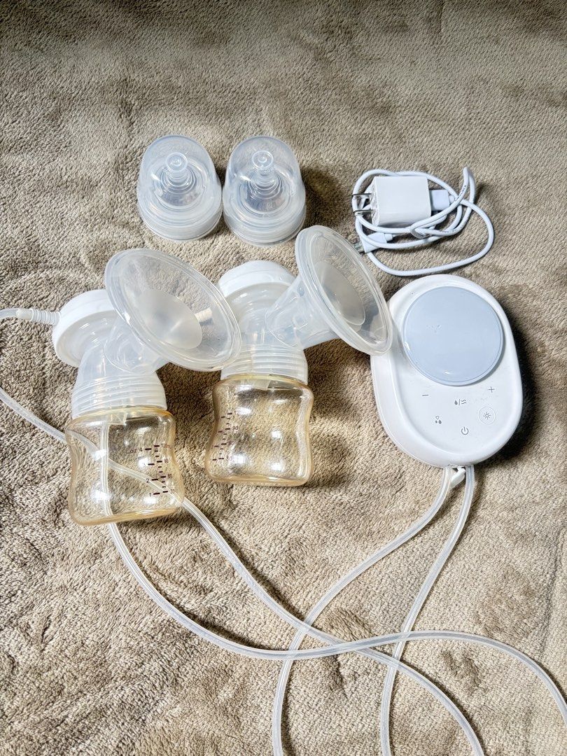 Horigen Wondermore Breast Pump Bundle (Category: Breastfeeding & Bottle Feeding) located in Marikina City. Submitted by ranyacodon (Listing ID 1464802119, Image 2). Description: Horigen Wondermore Trumpet Hospital-Grade Breast Pump with multiple accessories. Everything has been cleaned and sterilized and was only used a few times. Inclusions: * 🤍 Horigen Wondermore Trumpet Hospital-Grade Breast Pump * 🤍 2 sets of hands-free pumping cups * 🤍 Mu