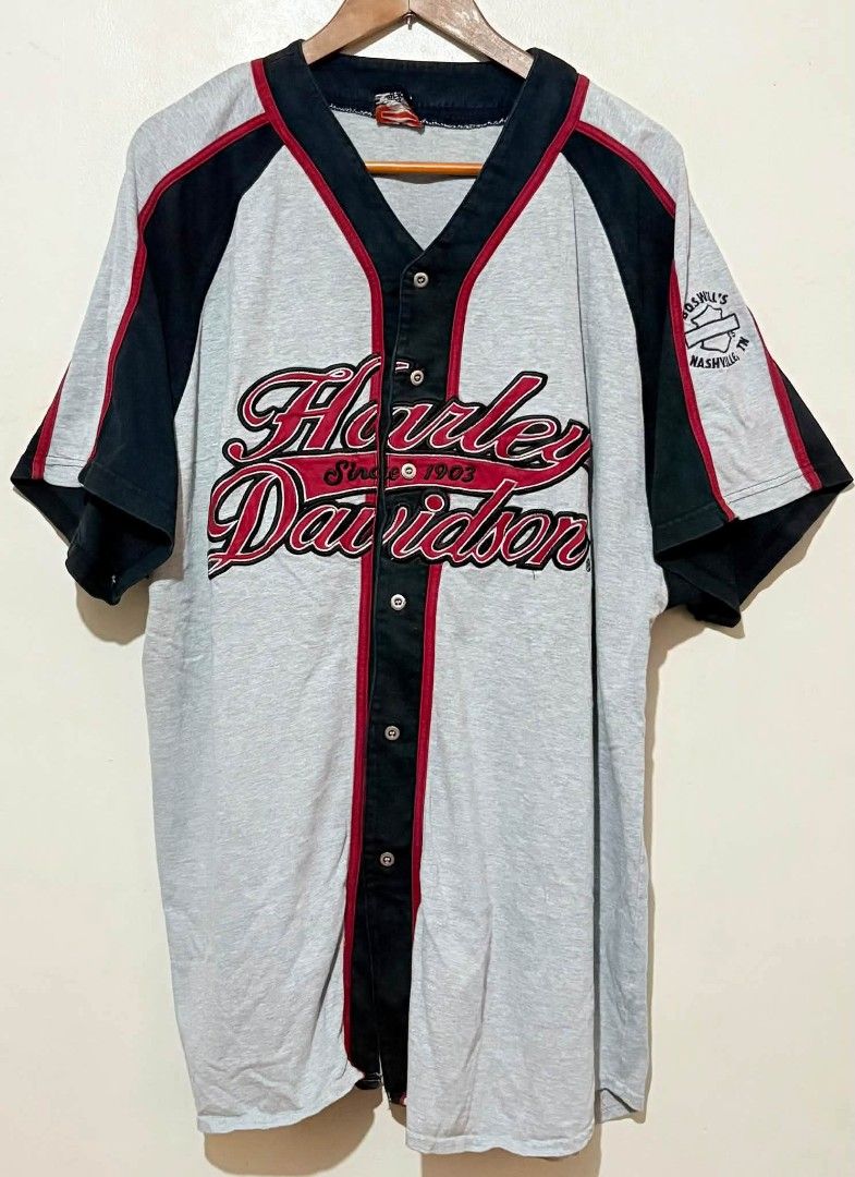 H*rley D*vidson Baseball Jersey (Category: Tshirts & Polo Shirts ) located in Manila. Submitted by nicolette_carido2024 (Listing ID 1464812217, Image 1). Description: H*RLEY D*VIDSON BASEBALL JERSEY 27 x 34 🏷️ 1,200 NOVALICHES, Q.C +SF 📩📩📩.