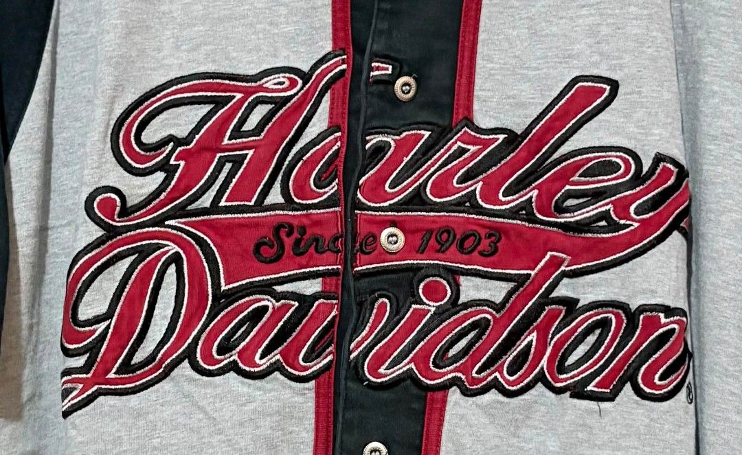 H*rley D*vidson Baseball Jersey (Category: Tshirts & Polo Shirts ) located in Manila. Submitted by nicolette_carido2024 (Listing ID 1464812217, Image 3). Description: H*RLEY D*VIDSON BASEBALL JERSEY 27 x 34 🏷️ 1,200 NOVALICHES, Q.C +SF 📩📩📩.