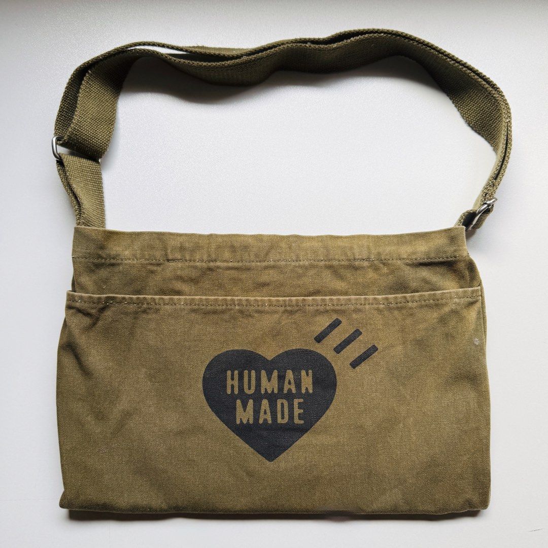 HUMAN MADE 2-WAY TOTE OLIVE DRAB (Category: Sling Bags) located in Quezon City. Submitted by hervics (Listing ID 1464833532, Image 1). Description: Original Human made Bought in Japan RFS: Decluttering.